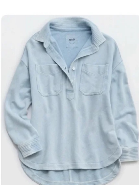 aerie Tops - Aerie Polo Sweatshirt